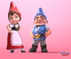 yapboz Gnomeo ve Juliet, Shakespeare'in Romeo ve Juliet dayalı bir film kahramanları